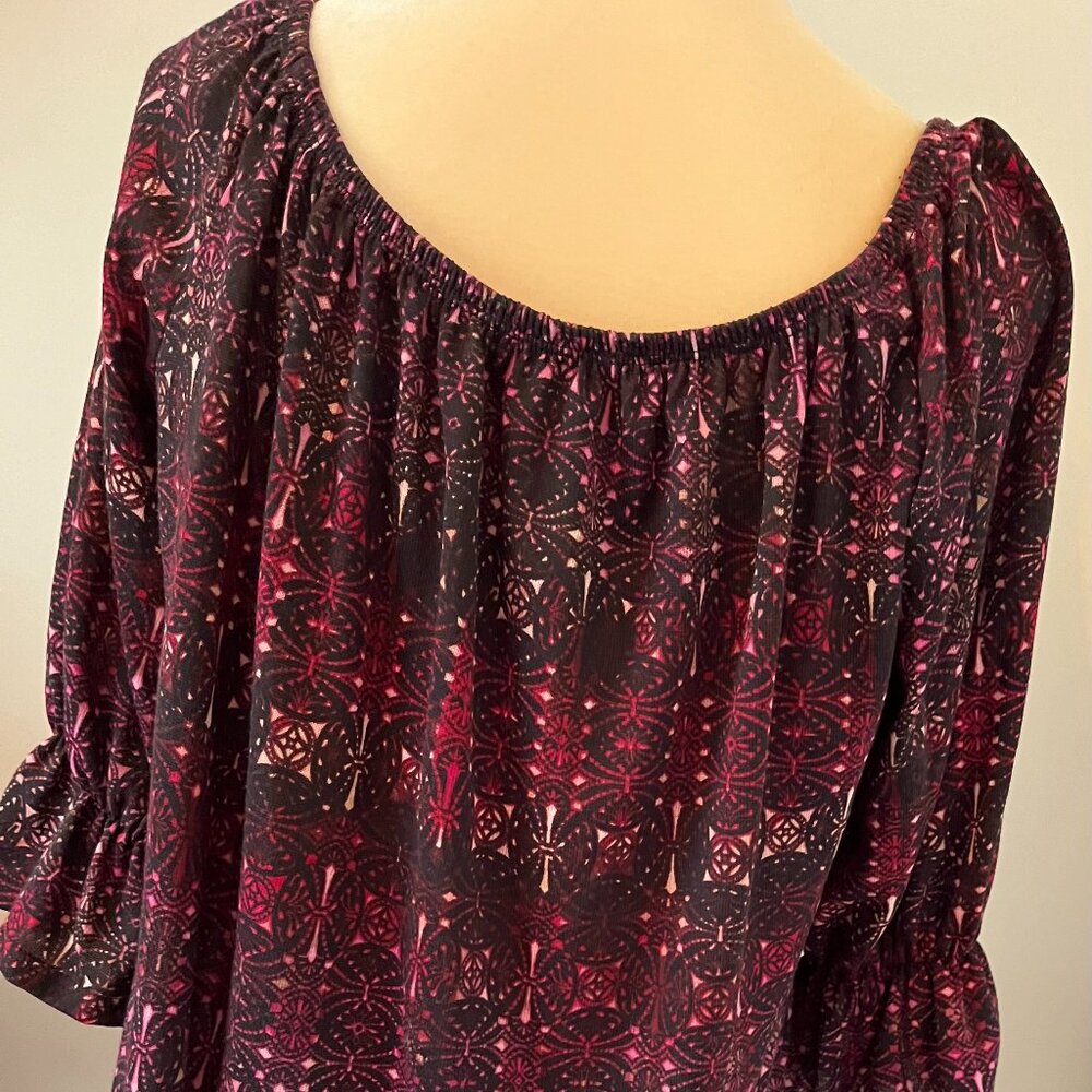 Pink and Black Dress/ size XL/ Olivia Matthews brand